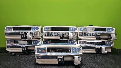 7 x CareFusion Alaris Plus GH Syringe Pumps (All Power Up)