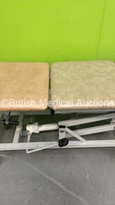 Huntleigh Nesbit Evans Hydraulic 3 Way Patient Examination Couch (Hydraulics Tested Working) *S/N NA* - 3