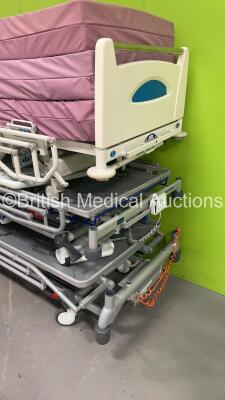 2 x Huntleigh Enterprise 5000 Electric Hospital Beds with Controllers and Mattress and 1 x Huntleigh Contura Electric Hospital Bed with Mattress and Controller (All Power Up) *A/N FS0056207 / FS0108766* - 3