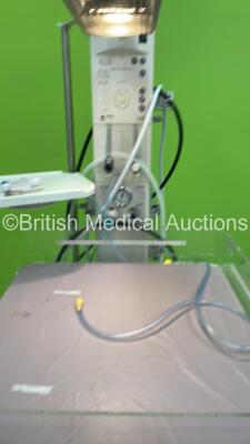 Fisher and Paykel Infant Resuscitaire with Mattress (Powers Up - Missing 1 x Plastic Side Trim - See Pictures) - 2