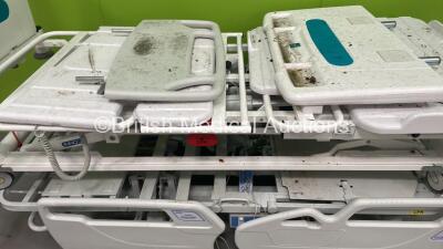 1 x Huntleigh Electric Hospital Bed with Controller and 1 x Sidhil Electric Hospital Bed with Controller - 2