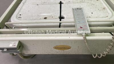 Richmond Ultra Low Electric Hospital Bed with Controller - 3