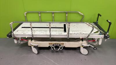 Huntleigh Lifeguard Hydraulic Patient Trolley with Mattress (Hydraulics Tested Working)