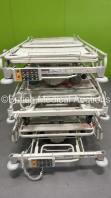 3 x Linet Eleganza Electric Hospital Beds with Controllers - 3