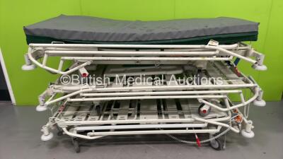 3 x Linet Eleganza Electric Hospital Beds with Controllers