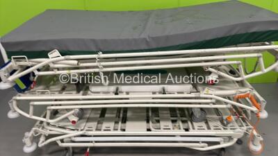 3 x Linet Eleganza Electric Hospital Beds with Controllers - 3