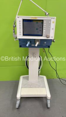 Drager Evita 4 edition Ventilator Ref 8411740-22 Software Version 04.25 - Running Hours 64250 with Hoses (Powers Up) *S/N ARXM-0186*