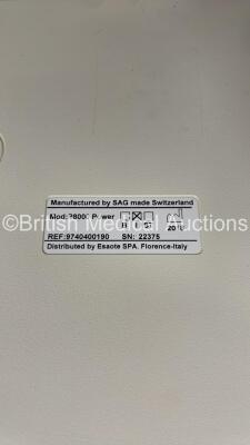 Seca CT8000P ECG Machine on Stand with 10 Lead ECG Leads (Powers Up) *S/N 22375* - 6