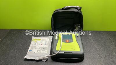 Zoll AED PRO Defibrillator with 1 x Battery and 1 x Electrode Pads *Expires 2023* in Carry Case (Powers Up)