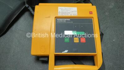 Physio Control Lifepak 500 Automated External Defibrillator in Carry Case (Untested Due to Missing Battery) *SN 11728217* - 2