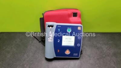 Philips Heartstart FR2+ Defibrillator (Powers Up) with 1 x Philips M3863A Battery (Install Before 2020) In Carry Case *SN 0806202476*