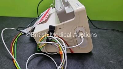 Philips Heartstart XL+ Defibrillator (Powers Up) Including ECG and Printer Options with 1 x Paddle Lead, 1 x 3 Lead ECG Lead and 1 x Battery *SN US31304564* - 3