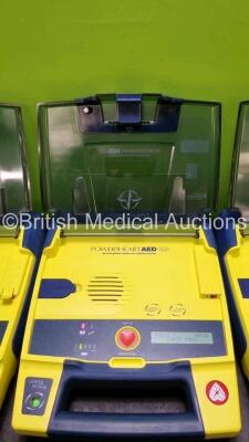 3 x Cardiac Science Powerheart AED G3 Automated External Defibrillators (All Power Up) *Uk Shipping / Collection Only* - 3