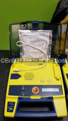 3 x Cardiac Science Powerheart AED G3 Automated External Defibrillators (All Power Up) In 2 x Carry Cases *Uk Shipping / Collection Only* - 4