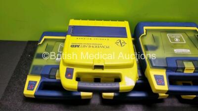 Job Lot Including 1 x Cardiac Science Powerheart AED Automated External Defibrillator and 4 x Cardiac Science AED Trainers (All Untested Due to Power Supply) - 3