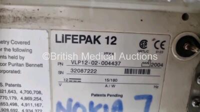 3 x Medtronic Lifepak 12 Defibrillators (Spares and Repairs) - 7