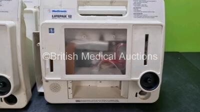 3 x Medtronic Lifepak 12 Defibrillators (Spares and Repairs) - 2