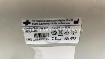 GS Corpuls3 Slim Defibrillator Ref : 04301 (Powers Up) with Corpuls Patient Box Ref : 04200 (Powers Up) with Pacer, Oximetry, ECG-D, ECG-M, CO2, CPR, NIBP and Printer Options, 4 and 6 Lead ECG Leads, SPO2 Finger Sensor, Hose, Paddle Lead, CO2 Cable, 3 x B - 11