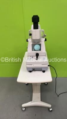 TopCon TRC-NW6S Non Mydriatic Retinal Camera on Motorized Table (Powers Up - Damaged - See Pictures) *S/N 2881246* **Mfd 2008*