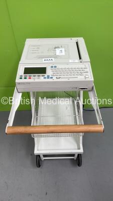 Hewlett Packard PageWriter 200i ECG Machine on Stand (Powers Up) *S/N CNB2911425*