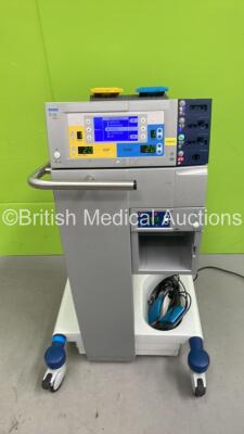 ERBE VIO 300 S Electrosurgical / Diathermy Unit Version 1.2.2 on Stand with Footswitch (Powers Up) *S/N 11303841*