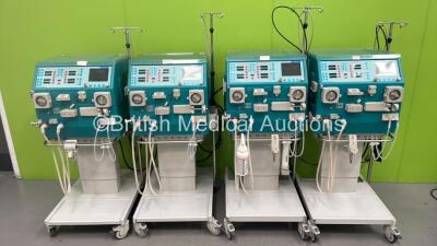 4 x Gambro AK 200 Ultra S Dialysis Machines with Hoses (All Power Up)