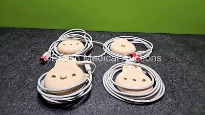 4 x Philips US Fetal Transducers *Untested*