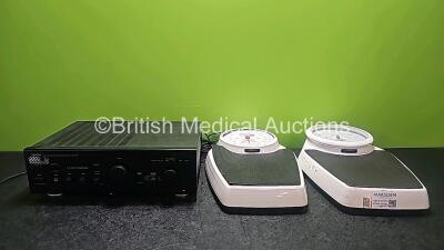 Mixed Lot Including Denon Precision Audio Component/Integrated Amplifier PMA-735R (Powers Up) and 2 x Marsden Weighing Scales (1 x Missing Dial Cover - See Photo)