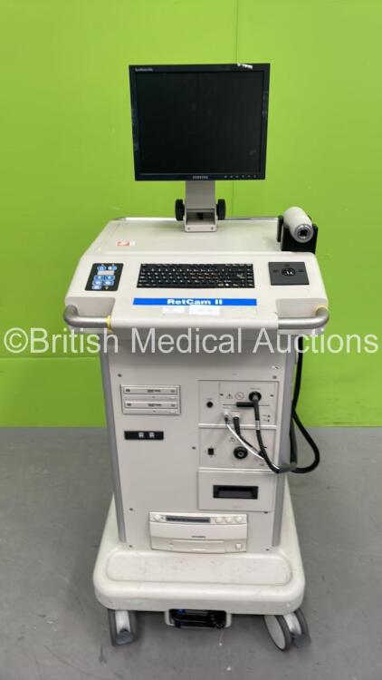 Massie Laboratories Inc RetCam II Ophthalmic Imaging System with Footswitch and Handpiece *Hard Drive Removed* (Powers Up with Blank Screen)