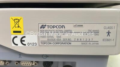 TopCon TRC-NW6S Non Mydriatic Retinal Camera on Motorized Table (Powers Up with Error 8 Displayed - See Pictures - Table Missing 2 x Wheels) *S/N 2881237* - 4