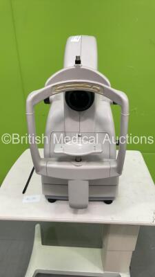 TopCon TRC-NW6S Non Mydriatic Retinal Camera on Motorized Table (Powers Up with Error 8 Displayed - See Pictures - Table Missing 2 x Wheels) *S/N 2881237* - 5