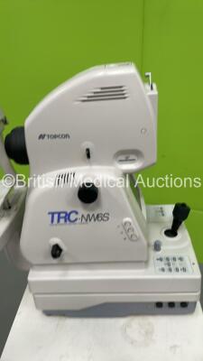 TopCon TRC-NW6S Non Mydriatic Retinal Camera on Motorized Table (Powers Up with Error 8 Displayed - See Pictures - Table Missing 2 x Wheels) *S/N 2881237* - 6