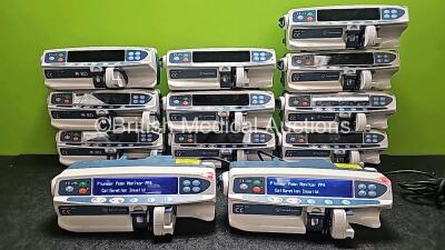 9 x Carefusion Alaris Plus CC Syringe Pumps( All Power Up with Errors) and 3 x BD Alaris Guardrails Plus Syringe Pumps (All Power Up) *S/N 370008166 / 135276441 / 370025206 / 135186402 / 135276444 / 370008118 / 370008168 / 370008245 / 135186438 / 37007022