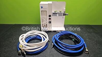 Anmedic Model Hawk Wall Mounted Anesthesia Machine with 4 x Hoses *Cage*