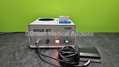 Treier Aqua Jet HTS1500 Endoscopie AG with Footswitch (Powers Up) *SN 0806169*