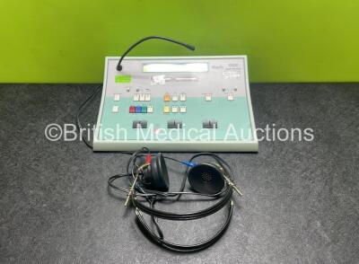 Kamplex KLD 23mha Diagnostic Audiometer with Headphones (Untested Due to No Power Supply) *SN 134755*