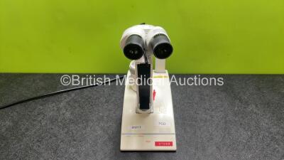 Kowa SL-15 Portable Slit Lamp with Charger (Powers Up with Damaged / Missing Casing - See Photos) *SN 1508607811*