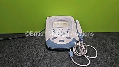 Chattanooga Group Intelect Mobile Model 2776 Dual Frequency Ultrasound Therapy Unit Version 2.1 with 1 x Probe (Powers Up, Damaged Cable - See Photo)