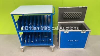 1 x Oscar Carry Case and 1 x Filing Trolley