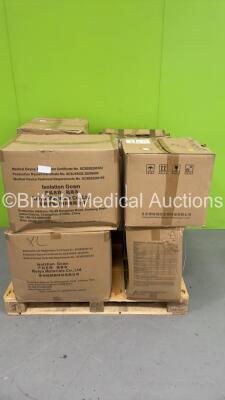 8 x Boxes of Isolation Gowns (Mixed of Sizes - Out of Date)