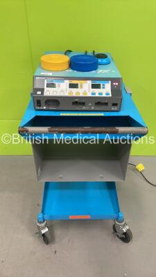 Valleylab Force FX-8C Electrosurgical / Diathermy Unit on Stand with Dual Footswitch and Dome Footswitch (Powers Up) *S/N F7A51523A*