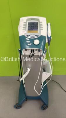 Chattanooga Intelect Advanced Therapy Unit Model 2762CC on Stand with Handpiece and Accessories (Powers Up) *S/N 15017*