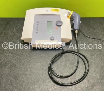 Enraf Nonius Sonopuls 490 Therapy Unit with Model 1458.901 Handpiece and Power Supply (Powers Up)