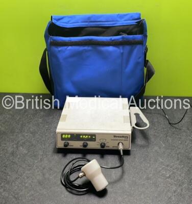 Shrewsbury Medical SM3370 Ultrasound Therapy Unit with 1 x Probe and Power Supply in Carry Bag (Powers Up)