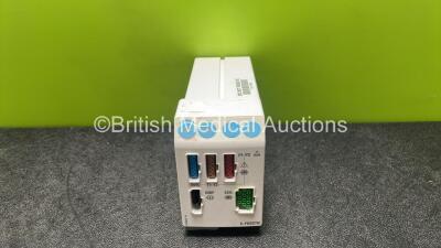 GE Type E-PRESTN-00 Module with ECG, SpO2, T1, T2, P1, P2 and NIBP Options (Front Casing Loose) *SN 6604388*