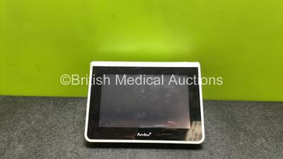 Ambu aView Ref- 405001000 Monitor (Untested Due to No Power Supply, Damage to Casing - See Photos) *SN AM13A00061*