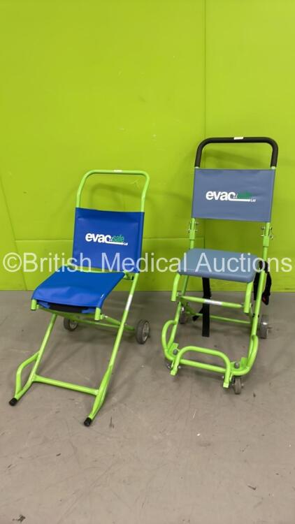 2 x Evac Safe Emergency Evacuation Chairs