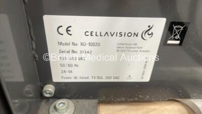 CellaVision Control Unit with PC and Accessories (Powers Up - HDD REMOVED FROM PC UNIT) ***IR342*** - 2