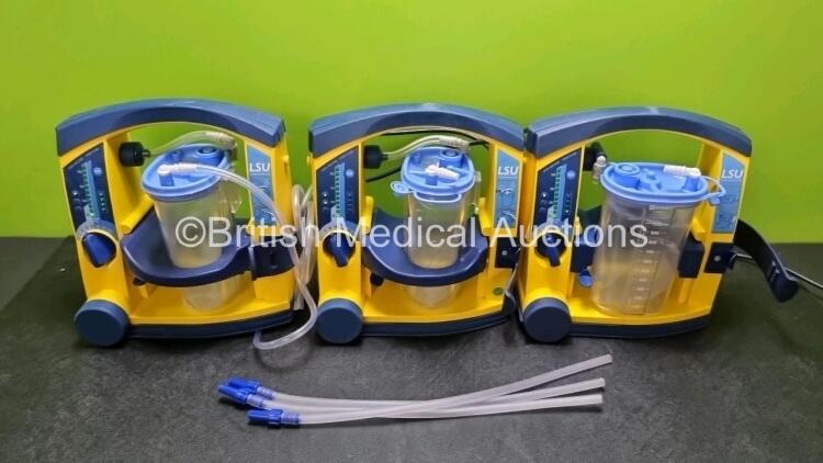 3 x LSU Laerdal Suction Units (All Power Up) with Hoses