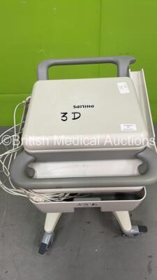 Philips PageWriter TC70 ECG Machine on Stand with 10 Lead ECG Leads (Powers Up) *S/N K5E0000298* - 6